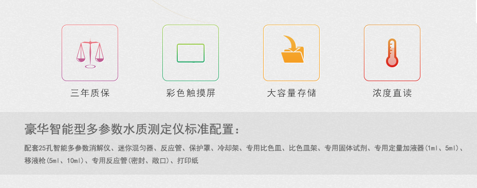 連華科技LH-3B型多參數(shù)水質快速測定儀